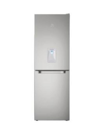 Indesit Ld70Niswtd 60Cm Frost Free Fridge Freezer With Water Dispenser - Silver